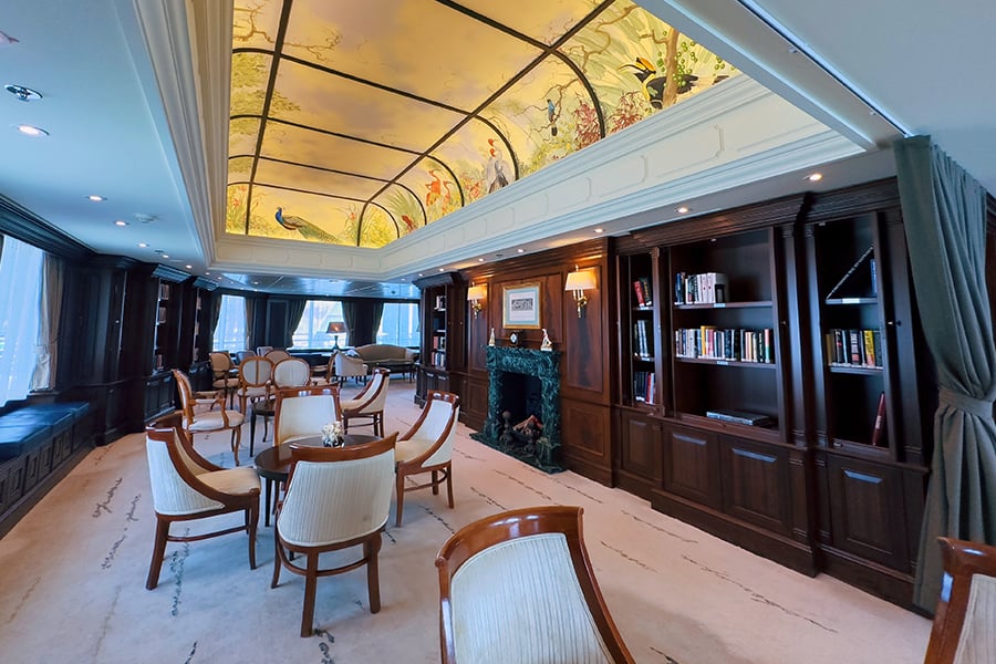 Azamara Cruises Amenities The Drawing Room