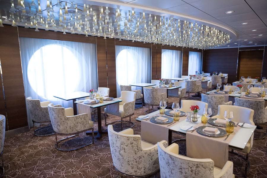 Celebrity Infinity Dining