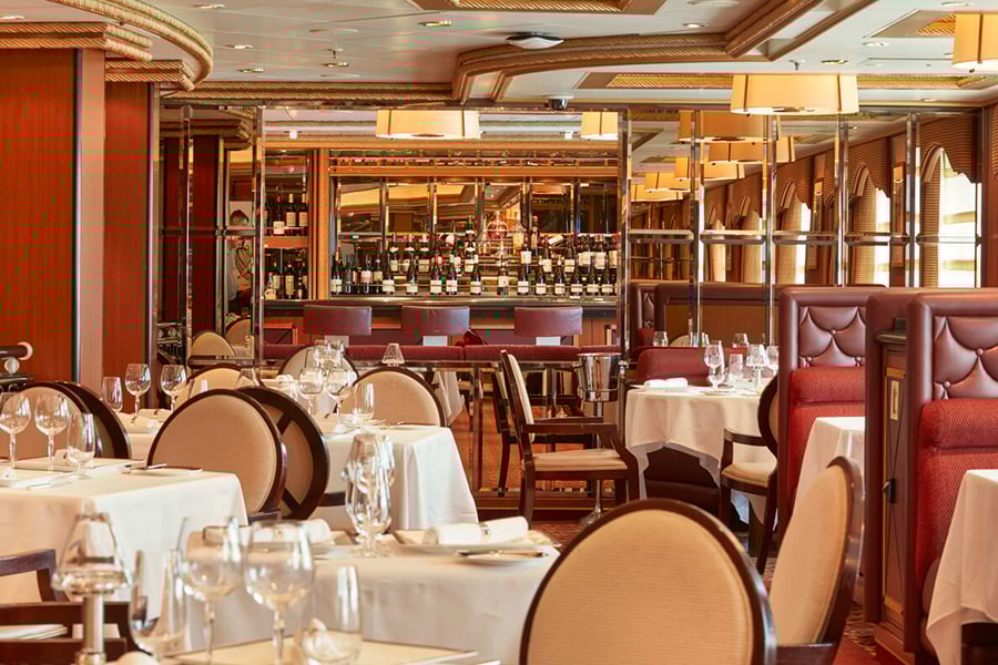 Cunard Dining Specialty Resturant Verandah