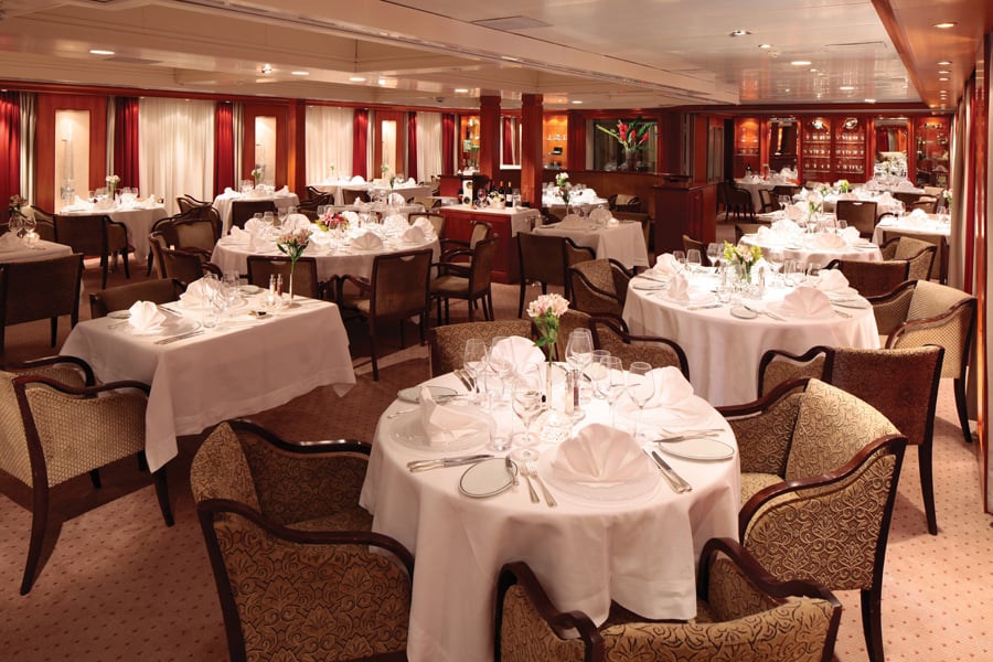 SeaDream Yacht Club Dining