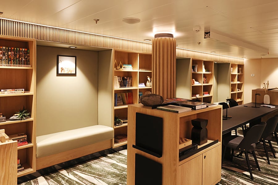 Swan Hellenic Amenities Library