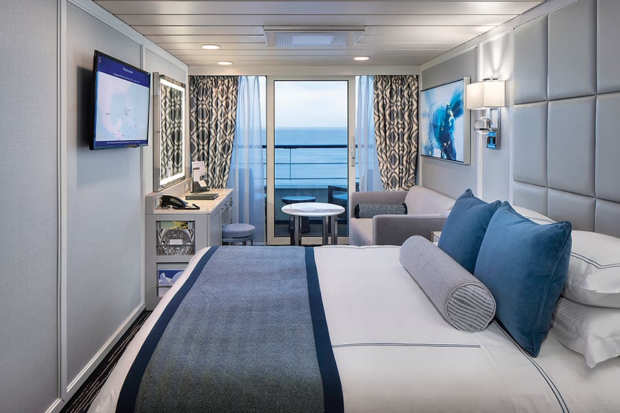 Oceania Cruises Accommodation Veranda Stateroom