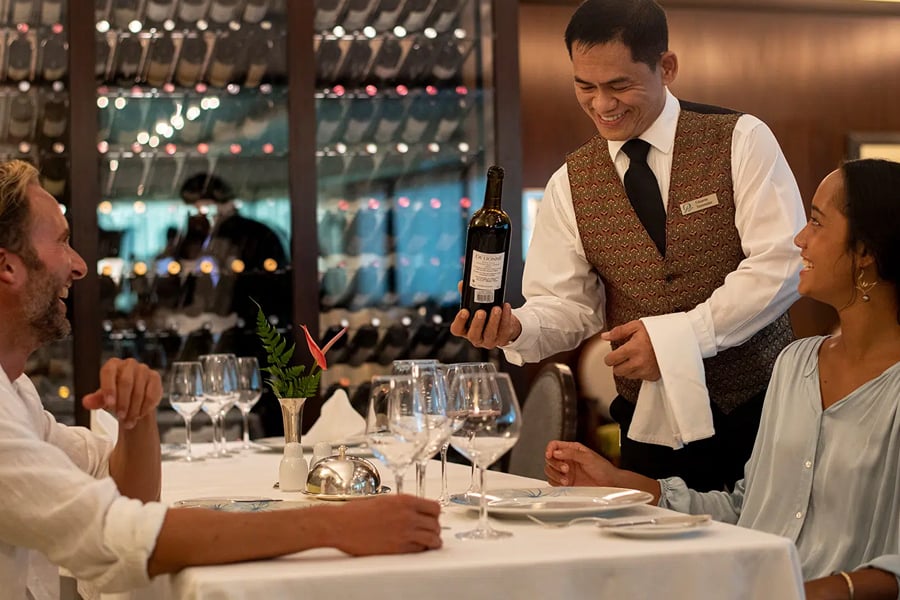 Paul Gauguin Cruises Dining