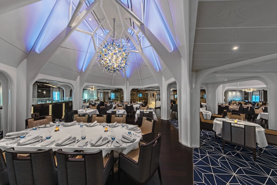 Seabourn Ovation Dining