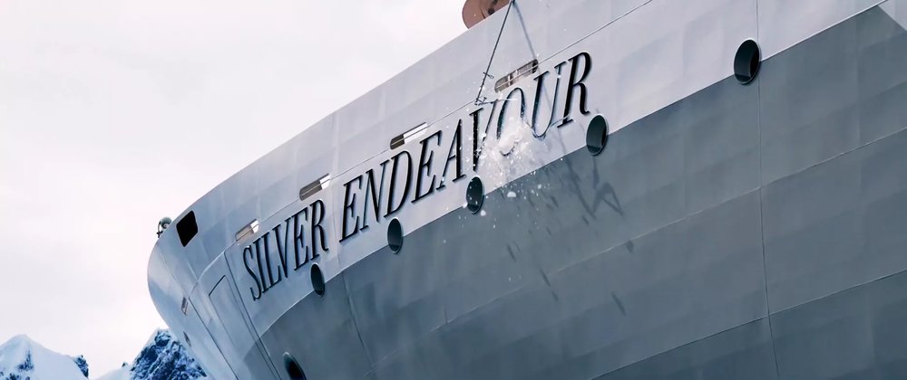 Silversea christens Silver Endeavour in Antarctica