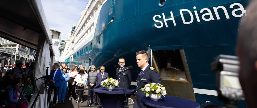 New Swan Hellenic Ship Named In Amsterdam
