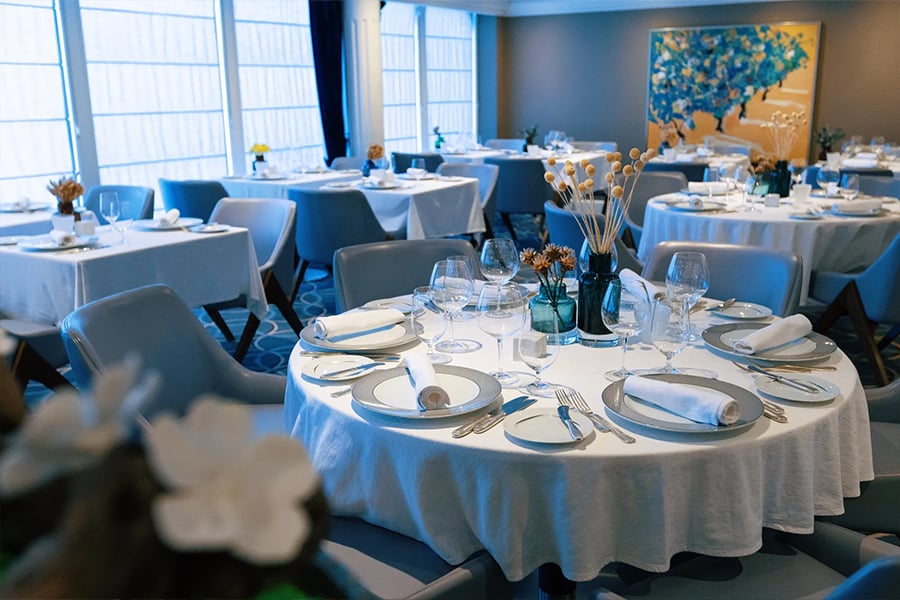 Azamara Cruises Dining Aqualina