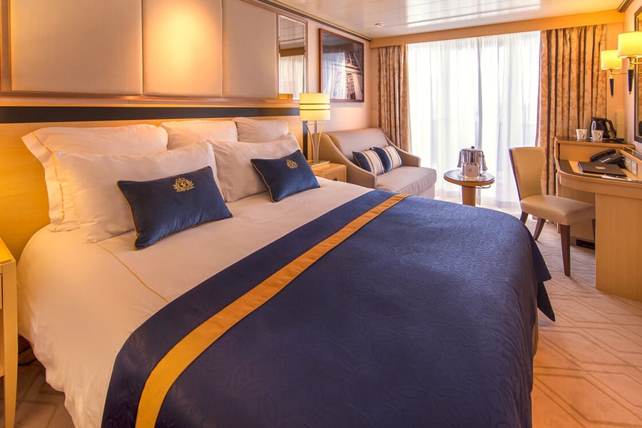 Cunard Accommodation Club Britannia Stateroom