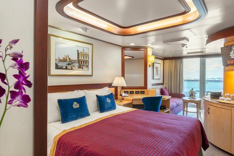 Cunard Accommodation Princess Grill Suite