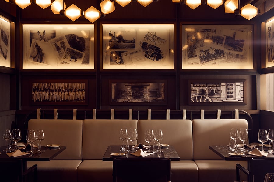 Explora Journeys Dining Marble and Co