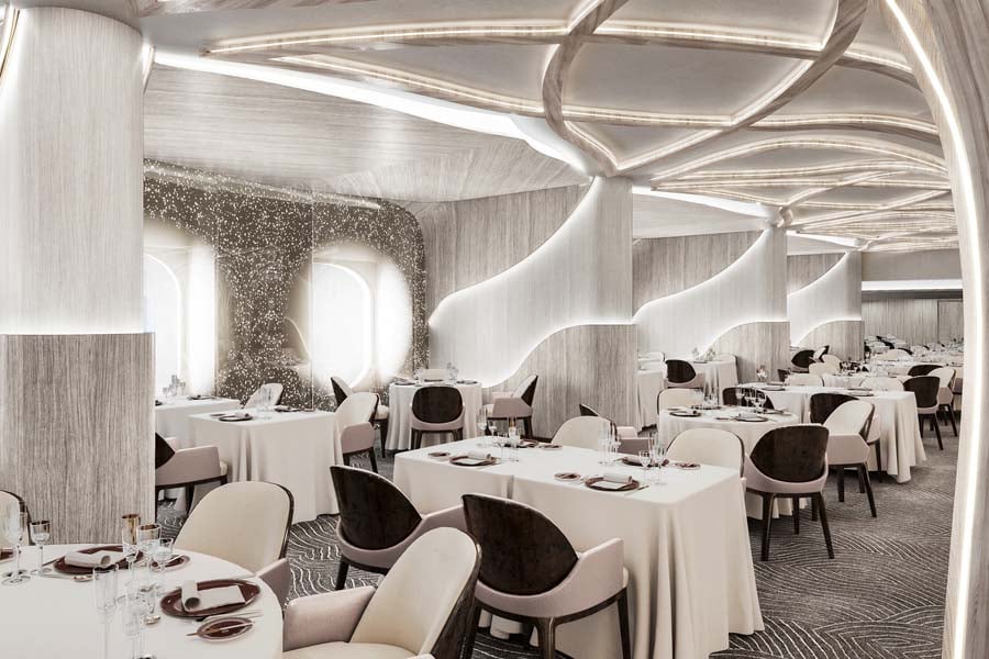 Regent Seven Seas Dining Compass Rose