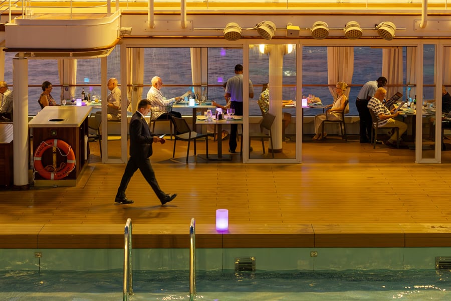 Silversea Dining The Grill and Hot Rocks