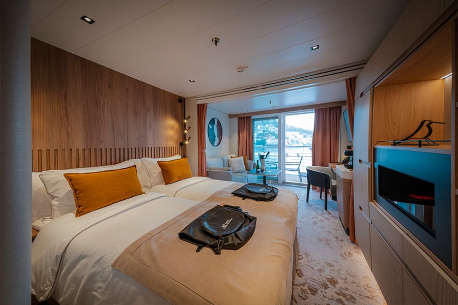Swan Hellenic Accommodation Balcony Staterooms