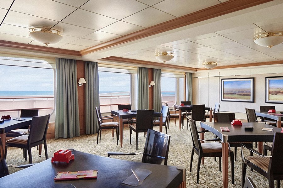 crystal cruises bridge room