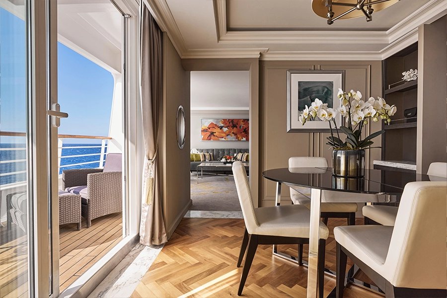 crystal cruises suites