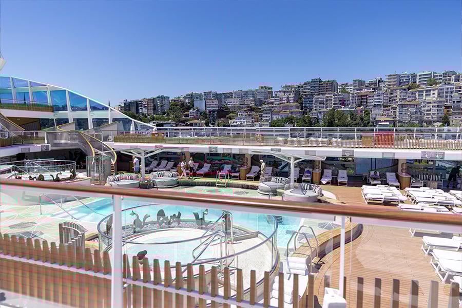 Oceania Cruises Amenities Pool Deck