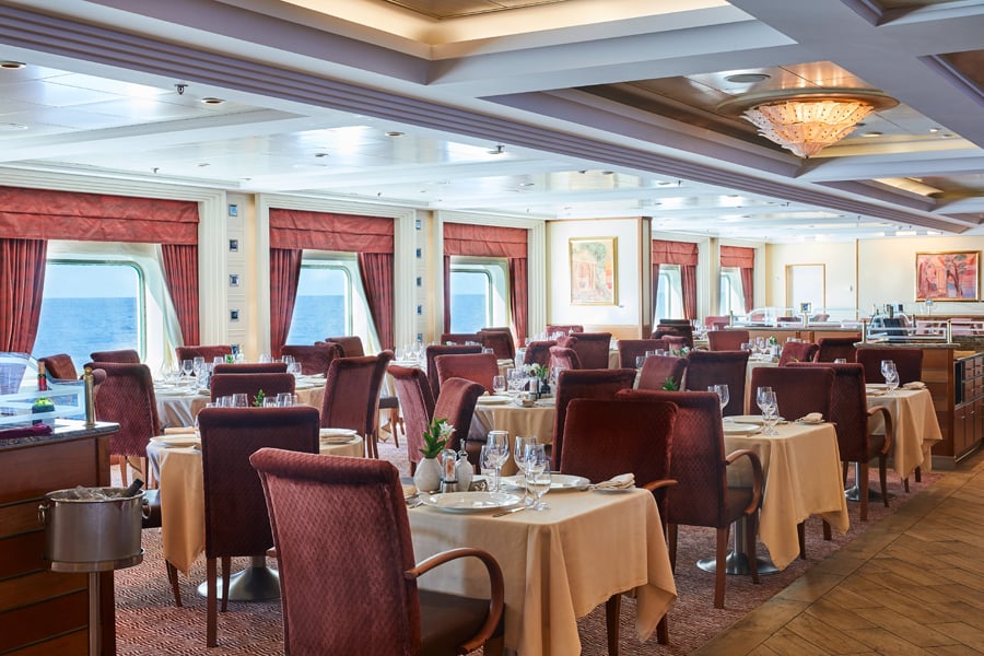 Silver Whisper Dining