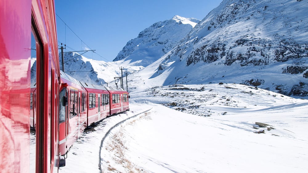 Italy and Greece Cruise with Swiss Alps Bernina Train Journey