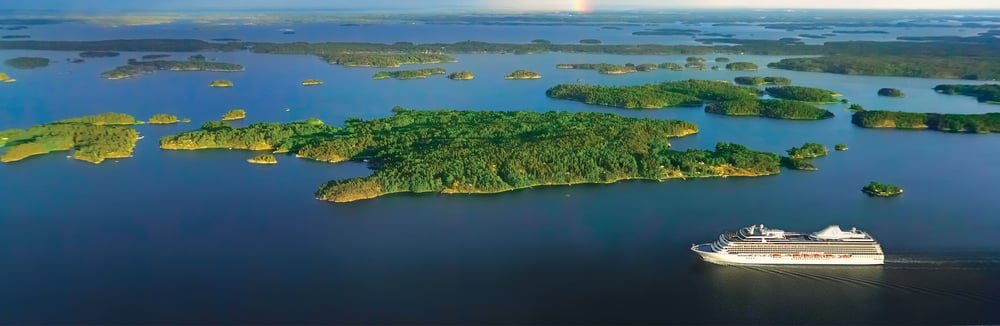 Oceania Cruises ship fleet in Port Europe Marina Baltic - First Look The Reinspiration of Oceania Marina