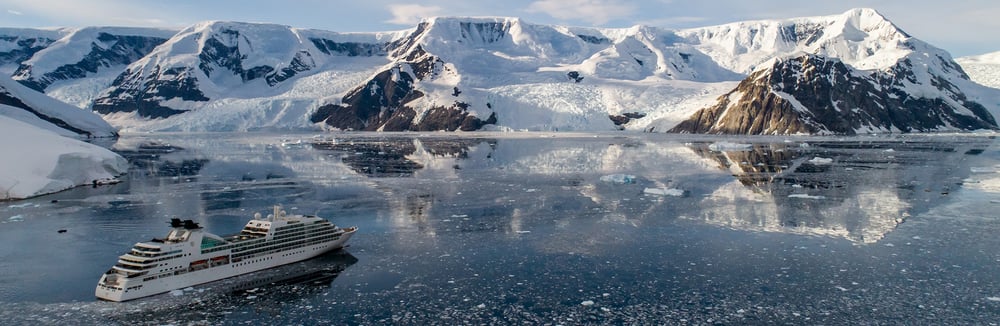 Seabourn Cruises Seabourn Quest in Neko Harbour Antarctica - Seabourn itineraries and Shore Excursions