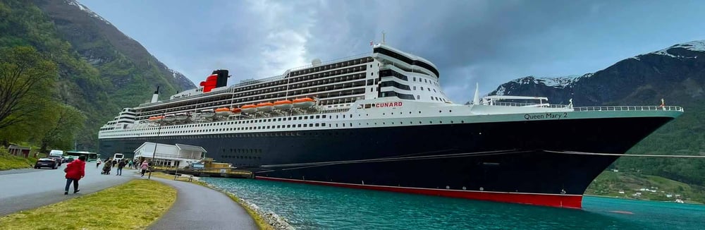 Queen-Mary-2-Review-Norwegian-Fjords-QM2-docked-in-Norwegian-Fjords-Norway