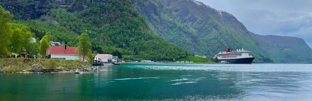 Cunard-Cruises-Queen-Mary-2-docked-in-Norway-Norwegian-Fjords-on-QM2-What-to-Expect
