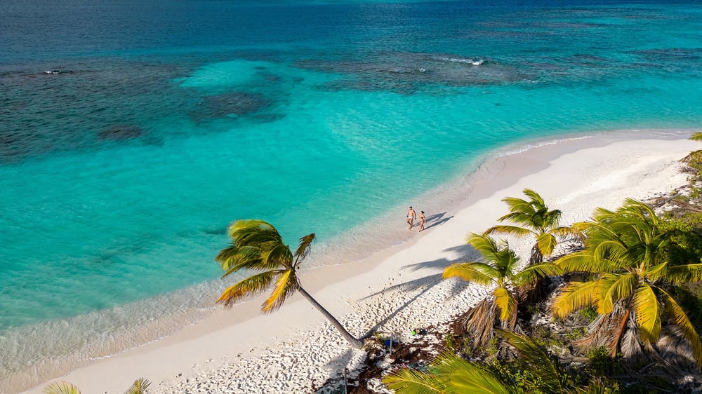 Beach Fun & Sun: A Remote Caribbean Getaway from St. Maarten with Island Stay