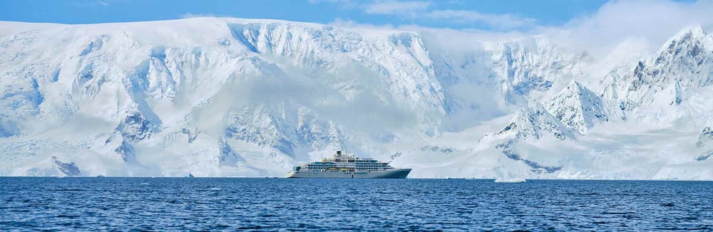 Silversea-Cruises-Silver-Endevour-in-Wilhelmina-Antarctica-Luxury-Cruise-Drinks-Packages