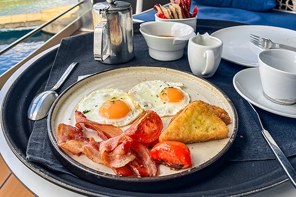 Breakfast 24-Hour Room Service on Atlas 