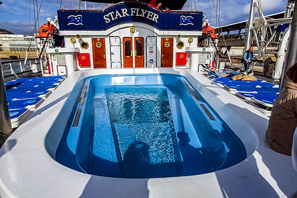 Star Flyer Pool on Top Deck