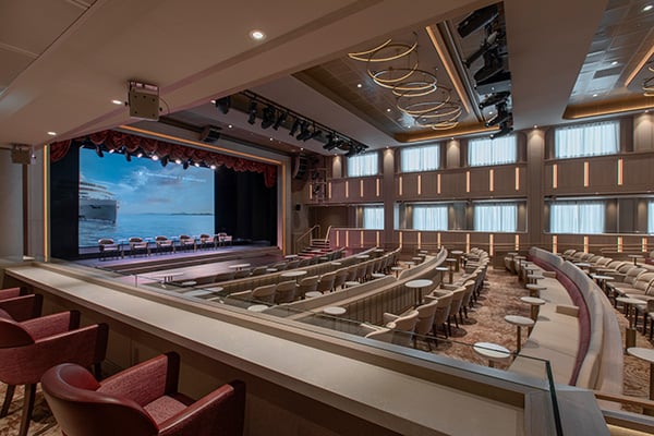 Venetian Lounge on Silver Ray