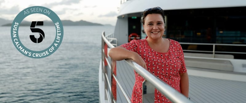 Susan Calman Explores the Caribbean Aboard Emerald Sakara