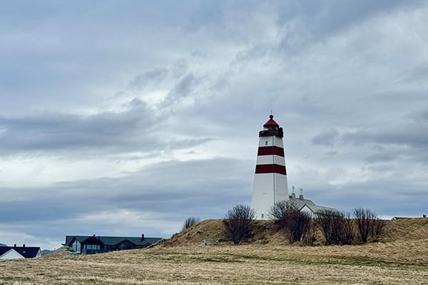Lighthouse in Alnes, Norway