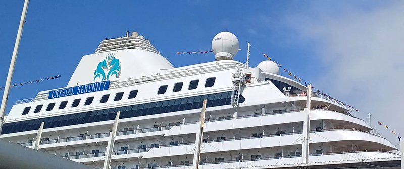 Crystal Serenity Review May 2025 - Crystal Serenity in Barcelona