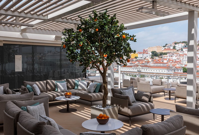 Orange Garden on Silversea Silver Ray
