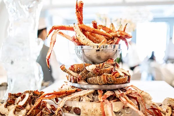 Brunch in The Main Dining on Oceania Allura - Photo taken by Sarah Lucy Brown