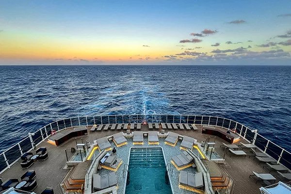 Pool Area at the AFT of ship on Explora I
