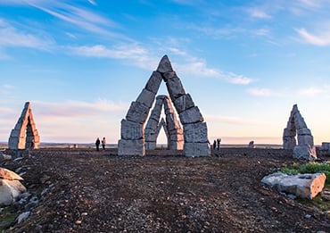 Arctic Midnight Sun