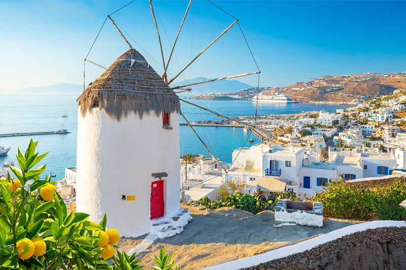 Greece Windmill
