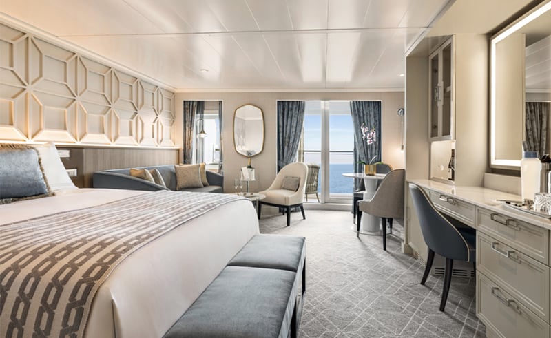 Penthouse Suite on Oceania Cruises