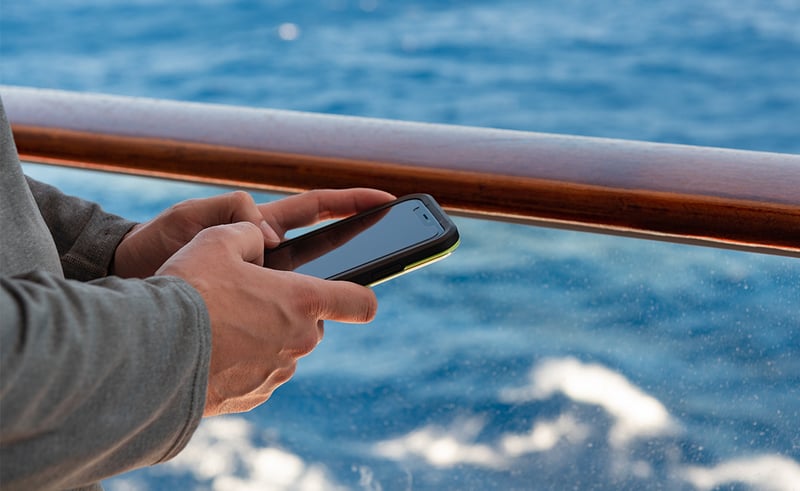 WiFi and Connectivity on luxury cruise ships