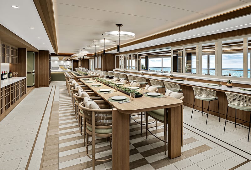 Nikkei Kitchen, debuting on Oceania Sonata
