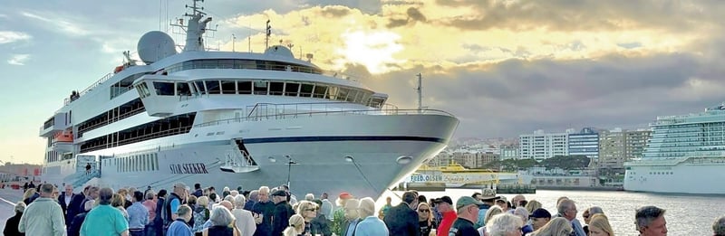 Star Seeker on Maiden Voyage Windstar Cruises