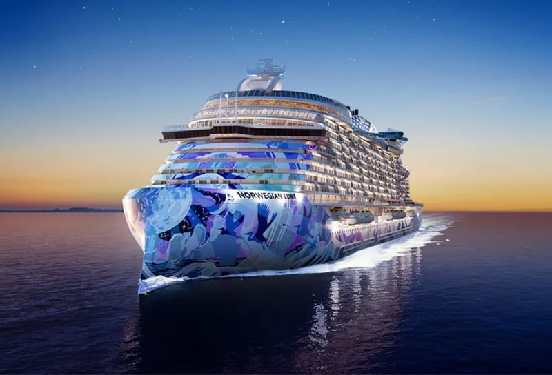 Norwegian Luna Rendering