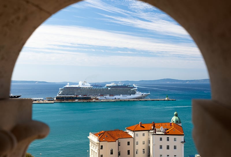 Oceania Cruises Allura Ship in Split port - The Complete First-Timer's Guide to Luxury Cruising