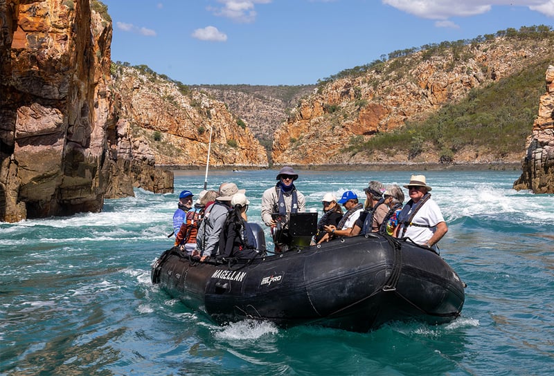 Zodiac trip in the Kimberley's on Silversea expedition - Best Expedition Cruise Lines 2026 Our Top Picks