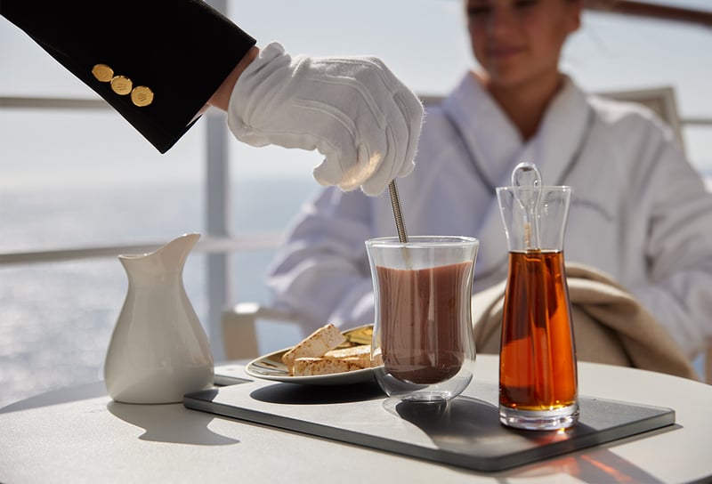 Breakfast on Silversea Cruises in the OTIVM Suite - Life on a Silversea Cruises What to Expect