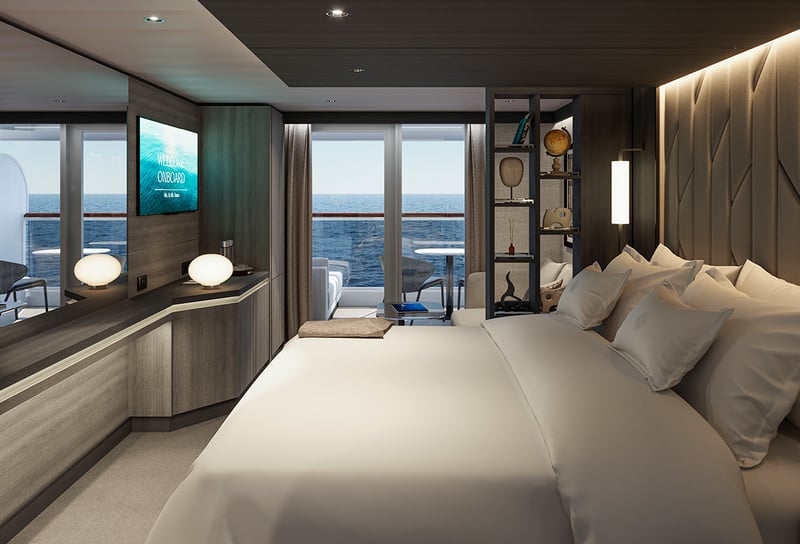 Explora Journeys EXPLORA III Ocean View Terrace - How to Choose the Right Cruise Cabin Inside, Balcony or Suite