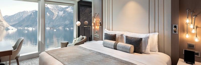 Master Suite on Silversea Cruises Endeavour - How to Choose the Right Cruise Cabin Inside, Balcony or Suite