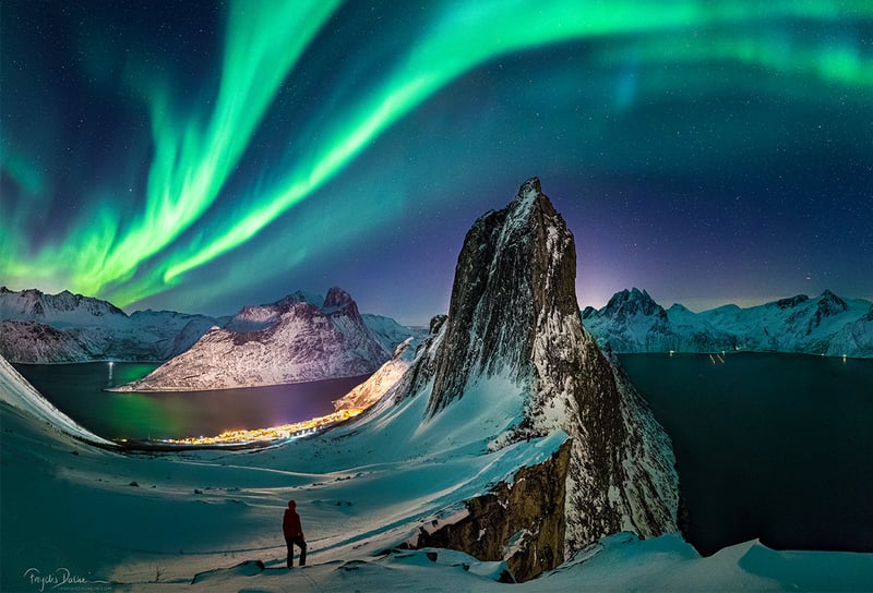 Northern Lights in Norway, photographed by Frøydis Dalheim